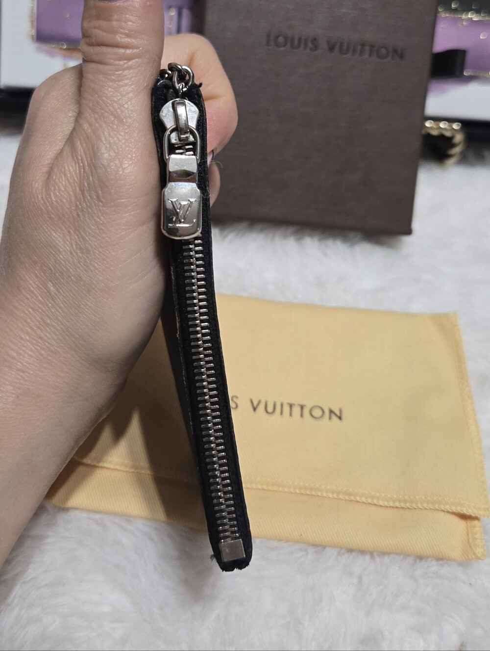 Louis Vuitton Damier Graphite Key Cles Excellent Condition - Picture 5 of 11